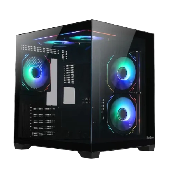 MaxGreen DarkWave F5 Mid-Tower M-ATX Gaming Case